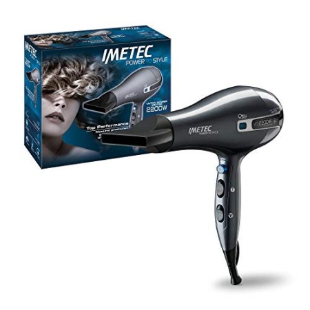 Imetec K5 Power To Style Asciugacapelli 2200 W, Asciugatura Veloce e Delicata, Tecnologia a Ioni per Idratare e Ridurre l'Effett