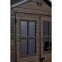 Keter Casetta da Giardino Scala 6x5 DD, Resina, Marrone, 185 x 152 x 226 cm