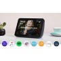 Echo Show 8 - Tessuto antracite + Tapo P100 Presa intelligente Wi-Fi, compatibile con Alexa
