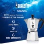 Bialetti Moka Express Caffettiera in Alluminio, Argento, 3 Tazze & Imbuto 3 Tazze