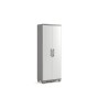 Keter Tidy Armadio Portascope, Grigio Scuro/Grigio Chiaro, 68 x 39 x 182 cm