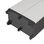 Keter Tidy Armadio Portascope, Grigio Scuro/Grigio Chiaro, 68 x 39 x 182 cm