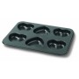 Guardini 15714 Stampo 6 Muffin a Forma di Cuore in Acciaio Antiaderente