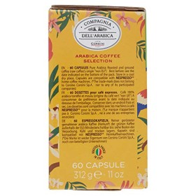 Caffe' Corsini Compagnia dell’Arabica Caffè Capsule Compatibili Nespresso Compostabili, Confezione Mix Monorigini 100% Arabic