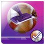 Swiffer WetJet Starter Kit Scopa Elettrica Lavapavimenti, 25 Panni Lavapavimenti, 2 Soluzioni Detergente, 4 Batterie Alcaline, O