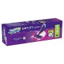 Swiffer WetJet Starter Kit Scopa Elettrica Lavapavimenti, 25 Panni Lavapavimenti, 2 Soluzioni Detergente, 4 Batterie Alcaline, O