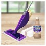 Swiffer WetJet Starter Kit Legno Scopa Elettrica Lavapavimenti, 5 Panni Lavapavimenti, 1 Soluzione Detergente, 4 Batterie Alcali