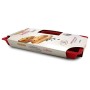 Guardini Juliette, Stampo con 9 Mini Plumcake 17x29,5cm, Silicone alimentare, Colore rosso