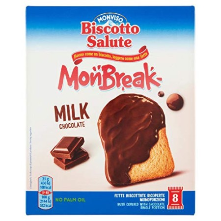 Monviso Biscotto Salute Monbreak Milk - 168 g