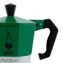 Bialetti Moka Express Italia Collection (Tricolore) Caffettiera, Alluminio, 3 Tazze & Moka Express Break dama mini express ,Conf