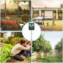 MOPOIN - Dissuasore per gatti, repellente a ultrasuoni, con luce solare e flash per giardino, impermeabile IPX44, 5 modalità re