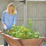 Ansoyi, set di attrezzi da giardino da 6 pezzi, attrezzi da giardinaggio in alluminio robusto con paletta manuale, paletta, guan