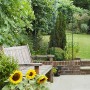 Relaxdays, Verde Set 2 Grigliati da Giardino per Rampicanti, in Metallo 180x50cm Design Arco e Cuore, ad Incastro, Scuro, 180 x 