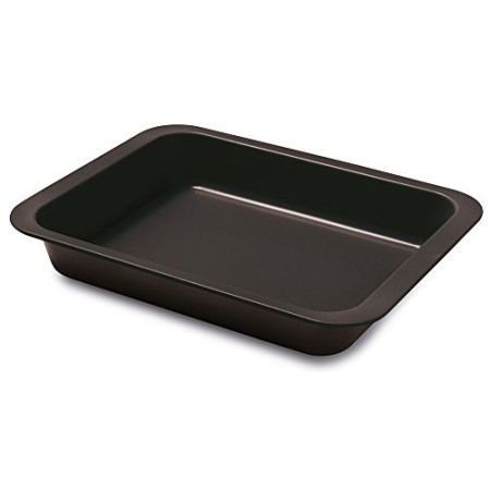 Guardini Gardenia, Lasagnera 30x40cm, Acciaio con rivestimento antiaderente, Colore nero