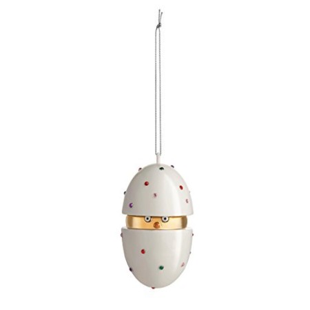 Alessi Piacere, Pulcino Il Grande Decorazione, Porcellana, Multicolore, 5.60x5.60x9.50 cm