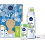 NIVEA Love Nature - Set regalo per la cura del giorno, deodorante e gel doccia della serie Natural Balance