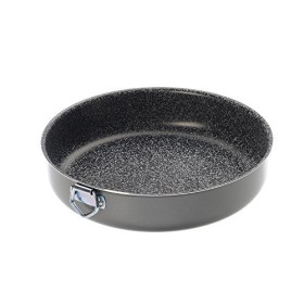 ALLUFLON Tradizione Italia Tortiera, Alluminio, Nero, 24 cm