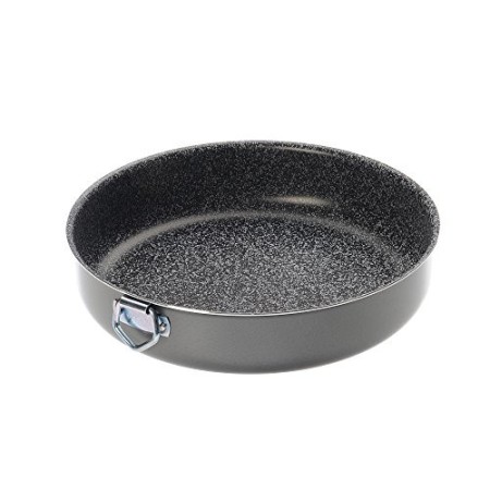 ALLUFLON Tradizione Italia Tortiera, Alluminio, Nero, 24 cm