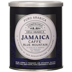 Caffè Corsini Compagnia dell'Arabica Jamaica Blue Mountain Specialty Coffee, Caffè Monorigine Giamaica Macinato per Espresso e