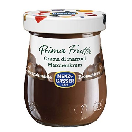 Menz&Gasser Crema di Marroni Prima Frutta, 1 Vaso x 340 g