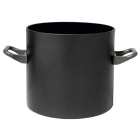Alessi 90100/20 A La Cintura di Orione Pentola in Alluminio, con Rivestimento Antiaderente, Manici in Acciaio Inossidabile 18/10