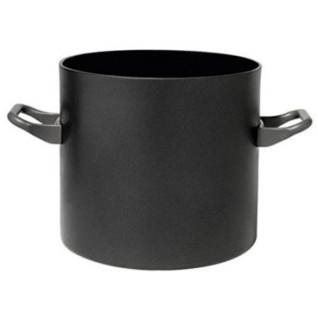 Alessi 90100/20 A La Cintura di Orione Pentola in Alluminio, con Rivestimento Antiaderente, Manici in Acciaio Inossidabile 18/10