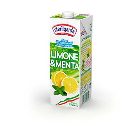 Sterilgarda Bevanda Limone e Menta - Pacco da 10 x 1000 ml