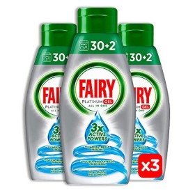 Fairy Platinum Gel Brezza Marina, Detersivo Per Lavastoviglie, Maxi Formato da 96 Lavaggi