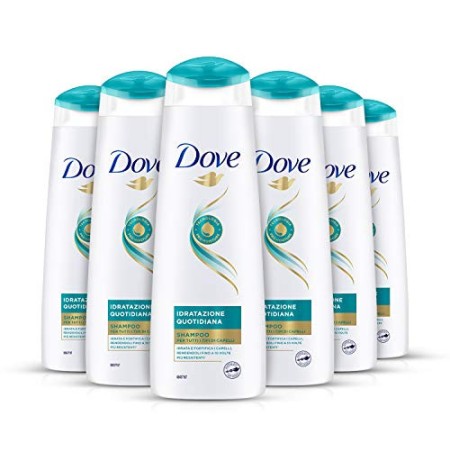 Dove Shampoo Idratazione Quotidiana confezione da 6 x 225ml