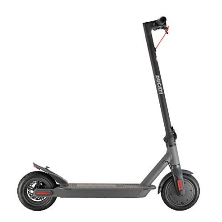 Ducati Monopattino Elettrico Pro 1 Evo, Motore 350W Brusheless, Batteria autonomia fino 25 Km., Ruote 8,5" camera d'aria, Blueto