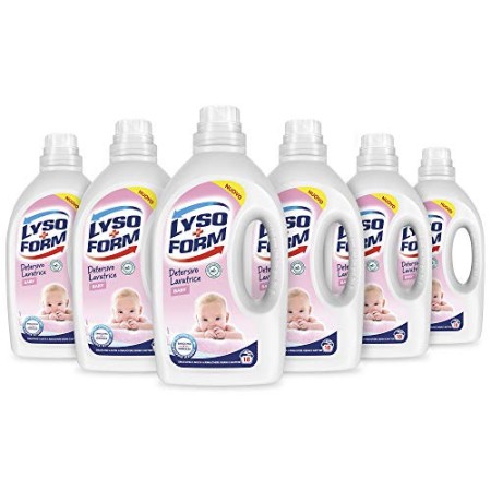 Lysoform Classico Detersivo Baby per Bucato, 108 Lavaggi, 9000 g