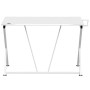 BAKAJI Scrivania Gaming Porta Pc Computer Struttura Metallo Piano Legno MDF Texture Fibra di Carbonio con Portacuffie e Portabib