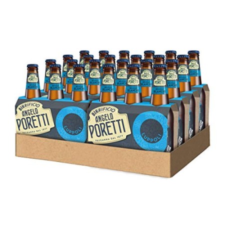 Birrificio Angelo Poretti Birra 9 Luppoli Belgian Blanche -24 bottiglie da 330ml