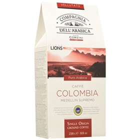 Caffè Corsini Caffè Macinato Colombia - 4 confezioni da 250 gr