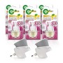Airwick Diffusore di Oli Essenziali Elettrico, 1 Confezione con due Profumatori per Ambienti e 6 Ricariche, Fragranza Morbida Se