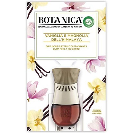 Airwick Botanica Diffusore di Oli Essenziali Elettrico - 1 Confezione con un Profumatore per Ambienti e una Ricarica fragranza V