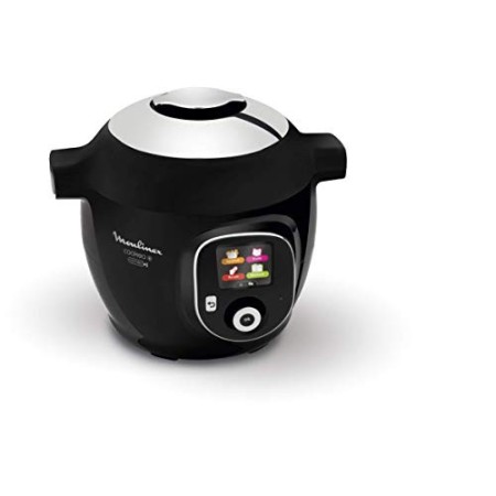 Moulinex Cookeo Connect Multicooker Facile e Veloce con 150 Ricette Italiane Pre Impostate, 6 modalità di Cottura, da 2 a 6 Per