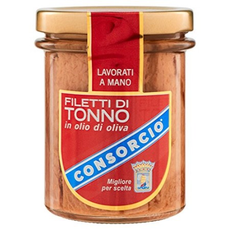 Consorcio Filetti di Tonno, in Olio di Oliva - 195 gr