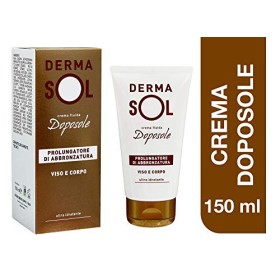 Dermasol Crema Doposole, Prolunga l'Abbronzatura e Favorisce la Produzione di Melanina - 150 ml