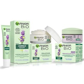 Garnier Bio Routine Anti-Rughe Rinforzata alla Lavanda Biologica, include Crema Antirughe Giorno + Crema Antirughe Notte + Conto
