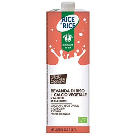 Probios Bevanda di Riso con Calcio Bio - Confezione da 10 x 1 l