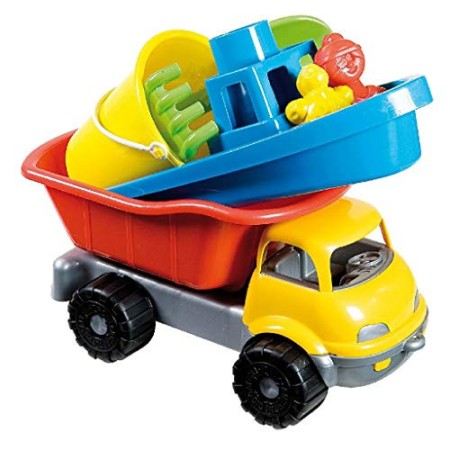 Androni 6043 Camion Matteuz con Barca, 35x18 cm, Multicolore