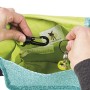 Lassig Borsa A Tracolla per Bambini, per Asilo o Tempo Libero con Mini Tasca Portaoggetti e Tasca con Zip, Moschettone e Targhet