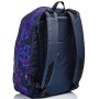 Zaino Reversibile Invicta , Twist Eco-Material, Blu, 2 in 1 in Fantasia e Tinta Unita, Scuola & Tempo Libero