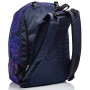 Zaino Reversibile Invicta , Twist Eco-Material, Blu, 2 in 1 in Fantasia e Tinta Unita, Scuola & Tempo Libero