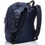 Zaino Reversibile Invicta , Twist Eco-Material, Blu, 2 in 1 in Fantasia e Tinta Unita, Scuola & Tempo Libero