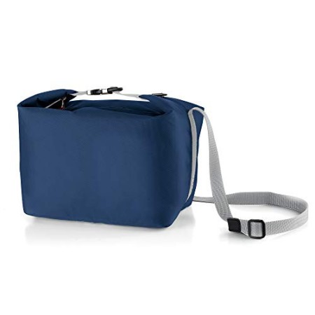 Guzzini Fashion On The Go Borsa Bauletto Termica, Poliestere, PVC, polietilenet, Stainless Steel, Blu, 07