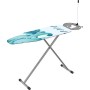 GIMI Ultra Fresco ASSE da Stiro con Copriasse Antibatterico, Misura L, Acciaio, Azzurro, L