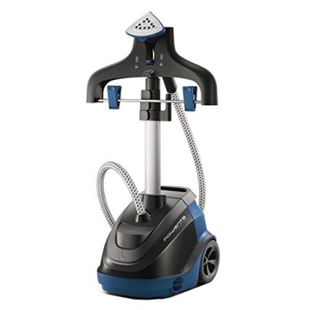 Rowenta IS6520 Stiratore Verticale, 1500 W, Riscaldamento in 45 secondi, Nero/Blu