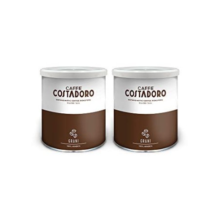 Caffè Costadoro - Costadoro 100% Arabica in Grani - 2 Lattine da 250g